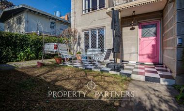 Departamento en venta en Providencia Pedro de Valdivia Norte con patio