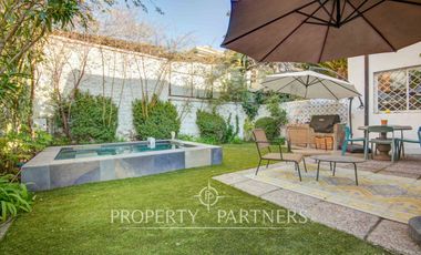 Departamento en venta en Providencia Pedro de Valdivia Norte con patio