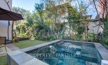 Departamento en venta en Providencia Pedro de Valdivia Norte con patio