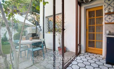 Departamento en venta en Providencia Pedro de Valdivia Norte con patio