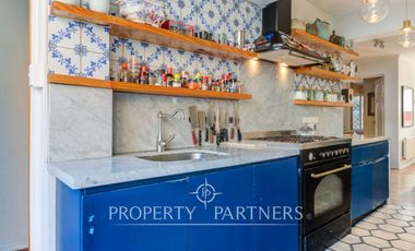 Departamento en venta en Providencia Pedro de Valdivia Norte con patio