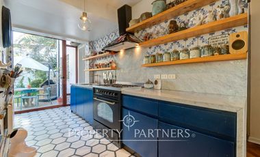 Departamento en venta en Providencia Pedro de Valdivia Norte con patio