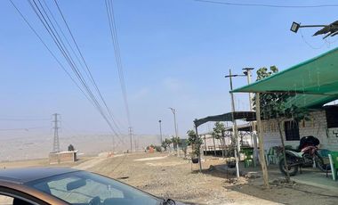 OCASION NEGOCIABLE TERRENO Panamericana Norte a 20 minutos del Mega puerto de Chancay