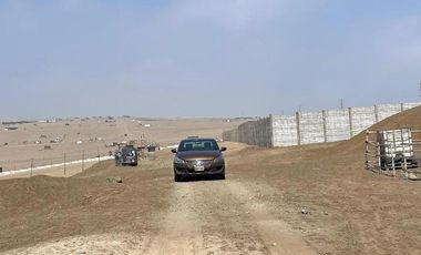 OCASION NEGOCIABLE TERRENO Panamericana Norte a 20 minutos del Mega puerto de Chancay