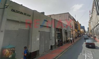 Terreno Perfecto para Comercio en Centro de Lima