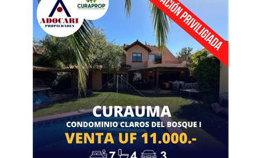 CURAUMA - CONDOMINIO CLAROS DEL BOSQUE - 6D 4B 3E