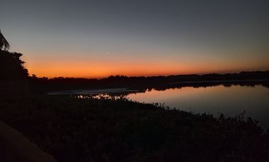 Disfruta de esta Casa en venta con vista a la laguna, flamingos y cerca de la playa  en Chabihau, Yucatan