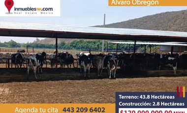 RANCHO EN VENTA EN EL VENADO, ALVARO OBREGON