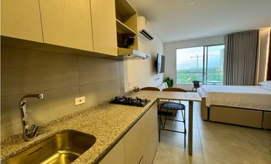 Renta Apartamento Amoblado - Apartaestudio - Santa Marta con playa