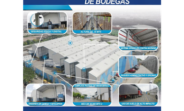 Bodegas de 3.600 m² en INMACONSA, Vía a Daule, Guayaquil