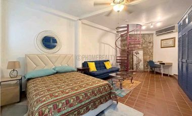 SE ALQUILA CONFORTABLE Y HERMOSO APARTAMENTO EN CASO ANTIGUO VV