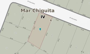LOTE EN PLAYA DORADA - MAR CHIQUITA