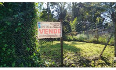 Lote 15 x 30 m. Bosque Peralta Ramos. Terreno alambrado