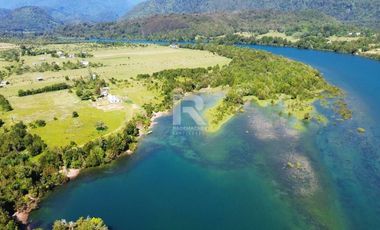 TERRENO DE 4HA A ORILLAS DE RIO PUELO