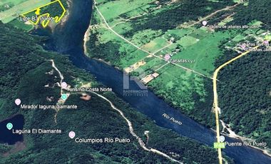 TERRENO DE 4HA A ORILLAS DE RIO PUELO