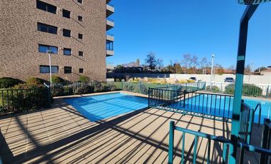 Departamento en Arriendo en CASI NUEVO!! Condominio Jardines de Lo Matta, Av. Central