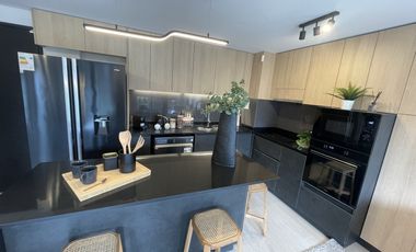 Venta Precioso departamento, incluye patio privado, a pasos del Lago