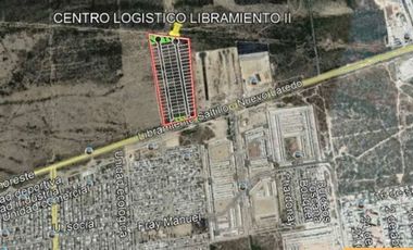 TERRENO EN VENTA CENTRO LOGISTICO LIBRAMIENTO ll ESCOBEDO