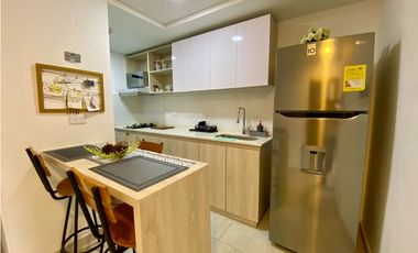 SE RENTA APARTAESTUDIO AMOBLADO - SECTOR PORTAL DEL QUINDO