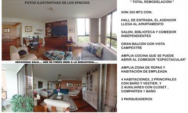 Venta apartamento Medellín poblado oviedo santa fé completa REMODELAR