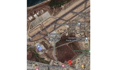 Terreno Esquinero en Alquiler – A Pocos Pasos del Aeropuerto de Manta