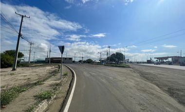 Terreno Esquinero en Alquiler – A Pocos Pasos del Aeropuerto de Manta