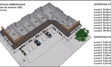 Local Comercial en Arriendo en Pedro de Valdivia 1092