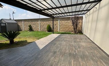 Casa Venta o renta en Residencial Rancho el Mesón con doble filtro de seguridad  en Calimaya a 10 min, Metepec y Galerías Metepec