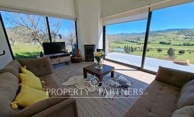 Linda casa con vista panorámica