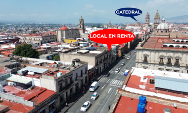 LOCAL EN RENTA EN MORELIA, AV. MADERO, CENTRO HISTÓRICO