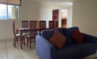DEPARTAMENTO AMUEBLADO EN RENTA, BLVD. ATLIXCO, LA PAZ,  ESTEBAN DE ANTUÑANO
