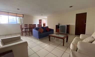 DEPARTAMENTO AMUEBLADO EN RENTA, BLVD. ATLIXCO, LA PAZ,  ESTEBAN DE ANTUÑANO