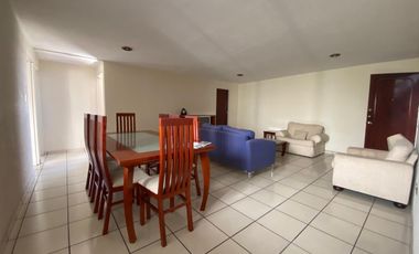 DEPARTAMENTO AMUEBLADO EN RENTA, BLVD. ATLIXCO, LA PAZ,  ESTEBAN DE ANTUÑANO