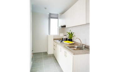 Venta de apartamento en Zipaquirá –58 m² de 2 alcobas. último piso