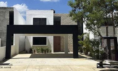 Venta de Casa Nueva 2 pisos de 3 Habitaciones en Conkal