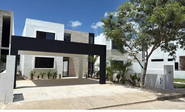 Venta de Casa Nueva 2 pisos de 3 Habitaciones en Conkal