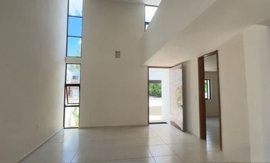 Venta de Casa Nueva 2 pisos de 3 Habitaciones en Conkal