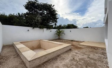 Venta de Casa Nueva 2 pisos de 3 Habitaciones en Conkal