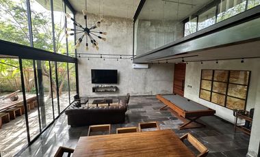 Casa en Venta tipo Loft amueblada en Komchen, Mérida.