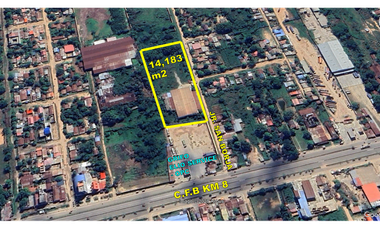 00680 - VENDO NAVE INDUSTRIAL EN PUCALLPA - A UNOS PASOS DE C.F.B KM 8