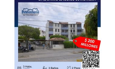 SE VENDE APARTAMENTO EN EL BARRIO EL RECREO DE MONTERIA