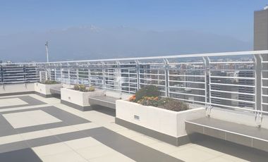 ARRIENDA DEPTO. A PASOS DE METRO IRARRAZAVAL $430.000 DEPTO.  1D Y 1B CON  1 ESTAC. Y AMPLIA TERRAZA