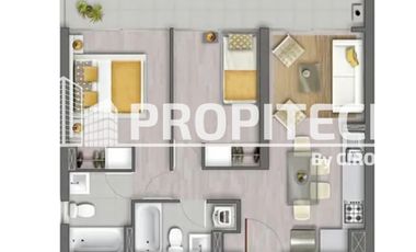 VENTA DEPARTAMENTO 2 HABITACIONES 2 BAÑOS + BODEGA + ESTACIONAMIENTO CERCA DE METRO MACUL LA FLORIDA