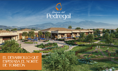 TERRENOS EN VENTA EN RESERVA DEL PEDREGAL, TORREÓN, COAHUILA