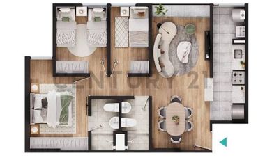 Oportunidad! Departamentos de 3 dormitorios en venta | Gaviotas – Chorrillos