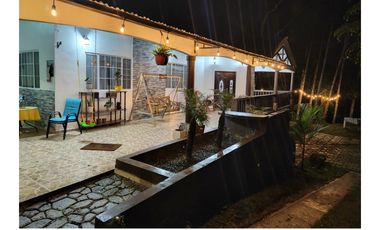 ALTOS DE CERRO AZUL / 1186M / 3 HABITACION / CASA CAMPESTRE CON GARITA