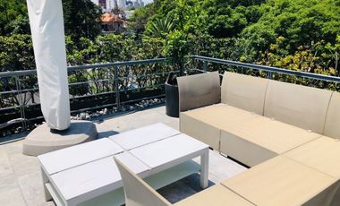 Departamento Penthouse con Terraza en Renta en Polanco