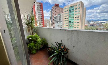 Departamento en venta Tecamachalco Ave de las Fuentes con balcón