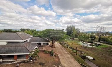 For Sale Two-story lake view house. 480 sq.m. on a 1 rai plot. Located on Phahonyothin Road , Wang Khon Khwang , Khok Samrong , Lop Buri , CX-133083