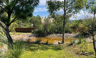 Cabaña en los primeros terrenos de Pinares Tapalpa